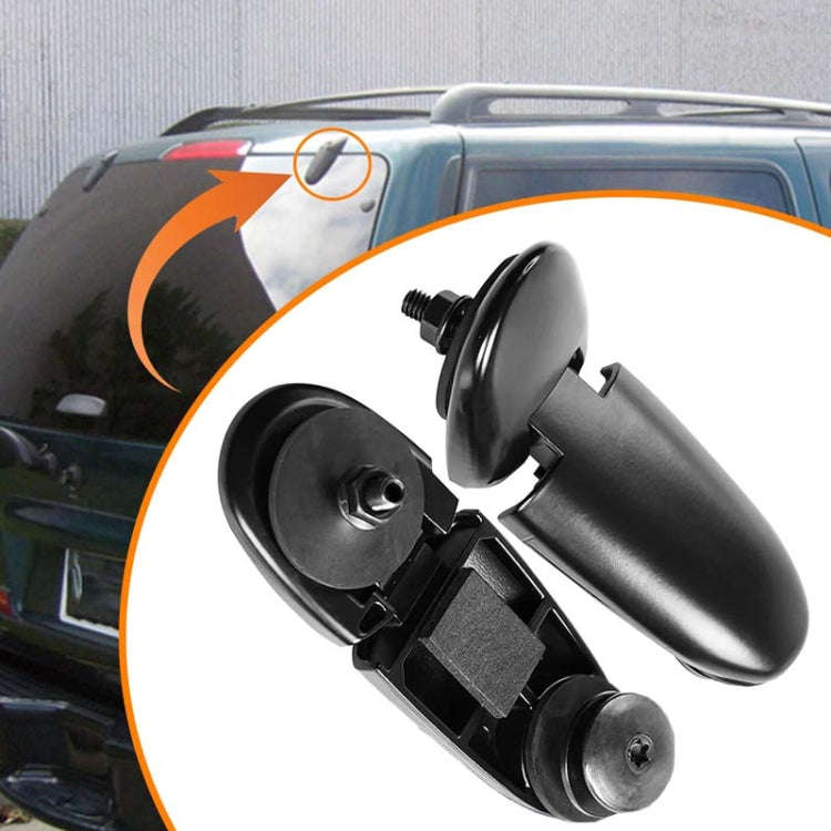 1pair Vehicle Door Handle Hinges For Ford Explorer 1998-2001, Size: 926-132(Black)