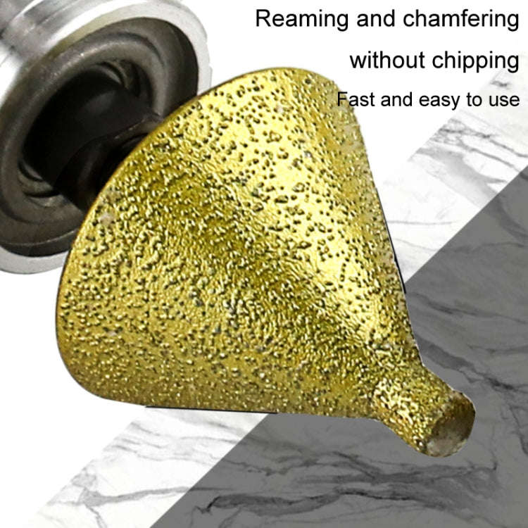Diamond Chamfering Machine Conical Grinding Bit Tile Marble Quartz Drilling Hole Reamer Angle Gri...