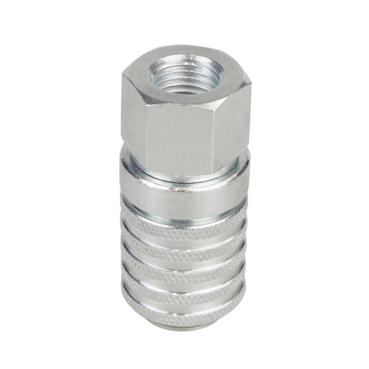 PD242 Series PD Steel Hydraulic Test Port And Diagnostic Equipment Quick Connect Coupler(Silver)