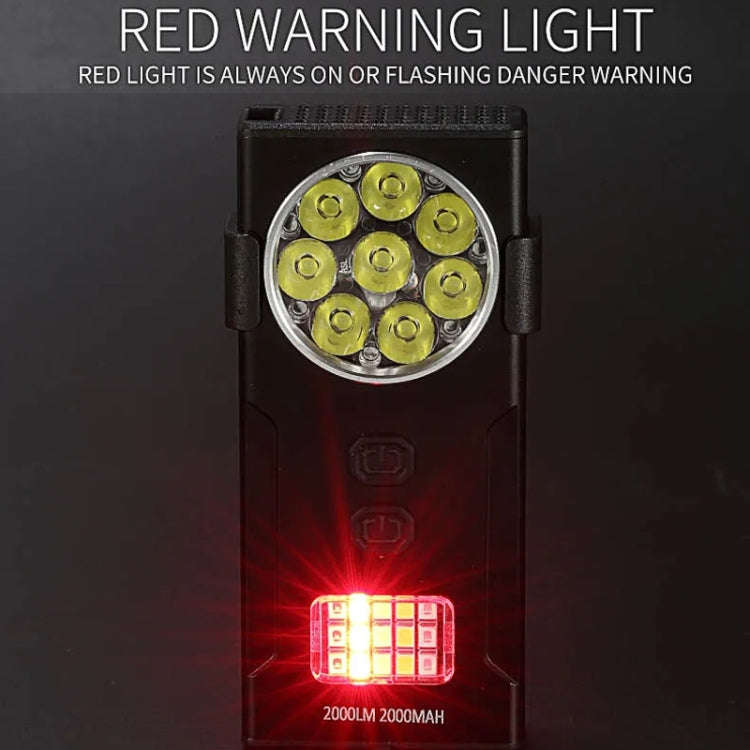 E-SMARTER D84 4 Eyes Strong Magnetic Adsorption Mini Carry-on Keychain Flat Work Light