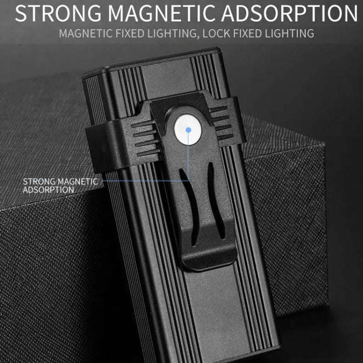 E-SMARTER D84 4 Eyes Strong Magnetic Adsorption Mini Carry-on Keychain Flat Work Light