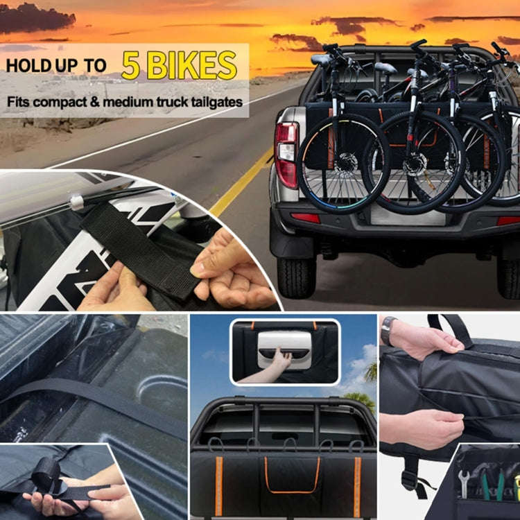 Pickup Truck Tailgate Bicycle Protection Cushion, Color: 01 Black