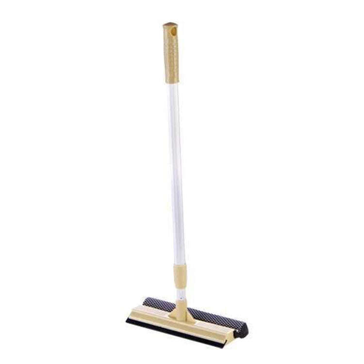 2-In-1 Household Double-Sided Glass Wiper Car Washing Cleaning Tool, Spec: Telescopic Yellow
