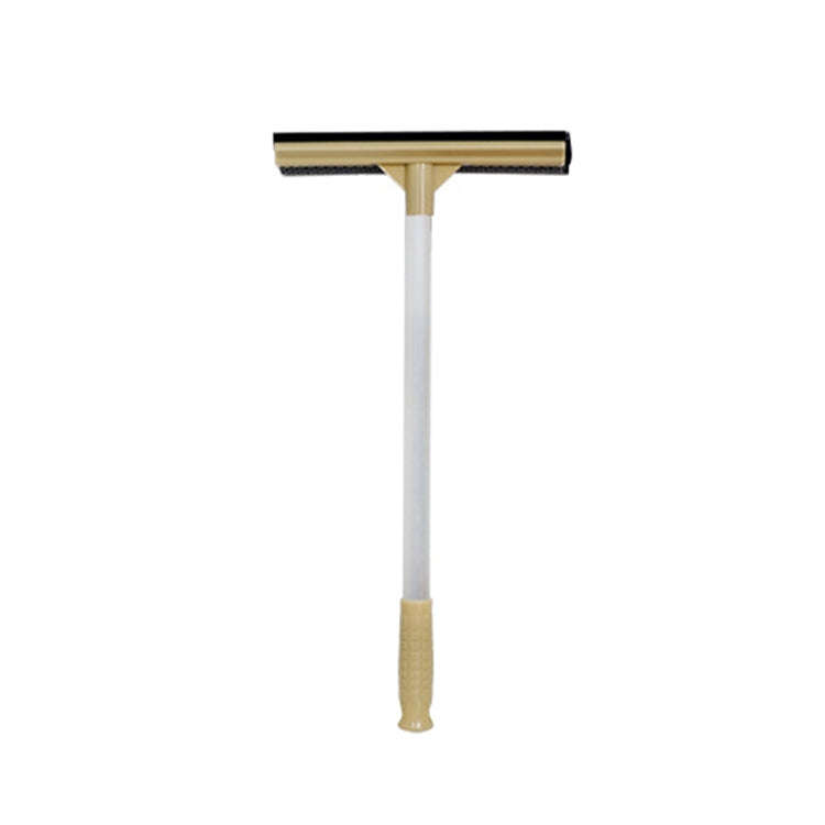 2-In-1 Household Double-Sided Glass Wiper Car Washing Cleaning Tool, Spec: Straight Yellow