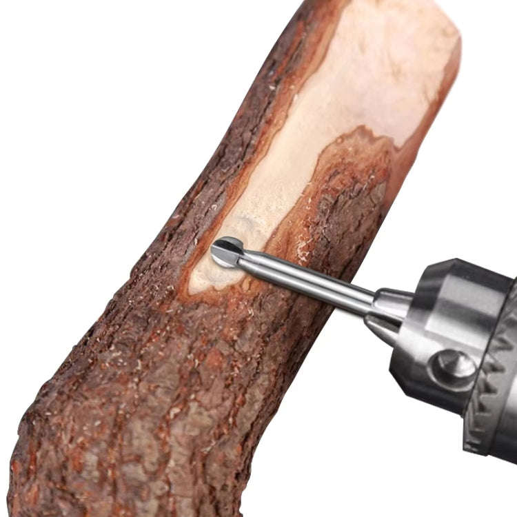10pcs/ Set Electric Wood Carving Root Carving Tools Woodworking Engraving Polishing Tool Heads Mi...