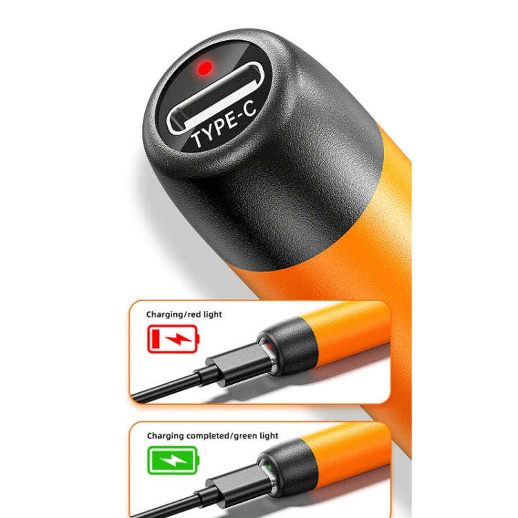 USB Digital Display Charging Soldering Iron Set 5-speed Temperature Adjustable 3 Heads Gray