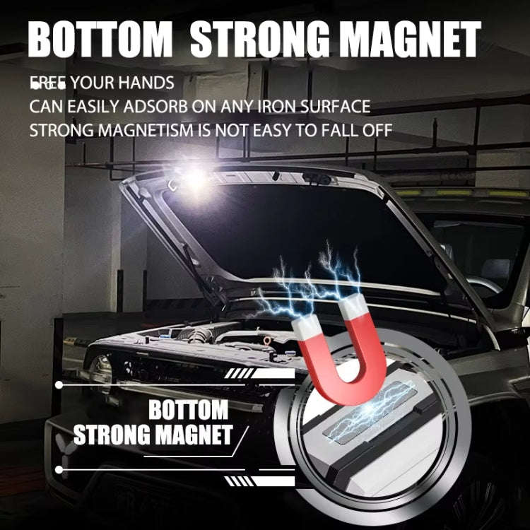 E-SMARTER YSD01 Outdoor Portable Mini Keychain Light Magnetic Anti Loss Auto Repair Light(White)