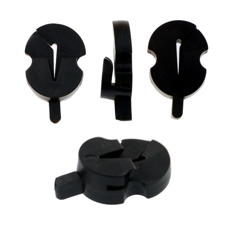 8pcs /Set Violin Mute Instrument Volume Reduction Tool(Red)