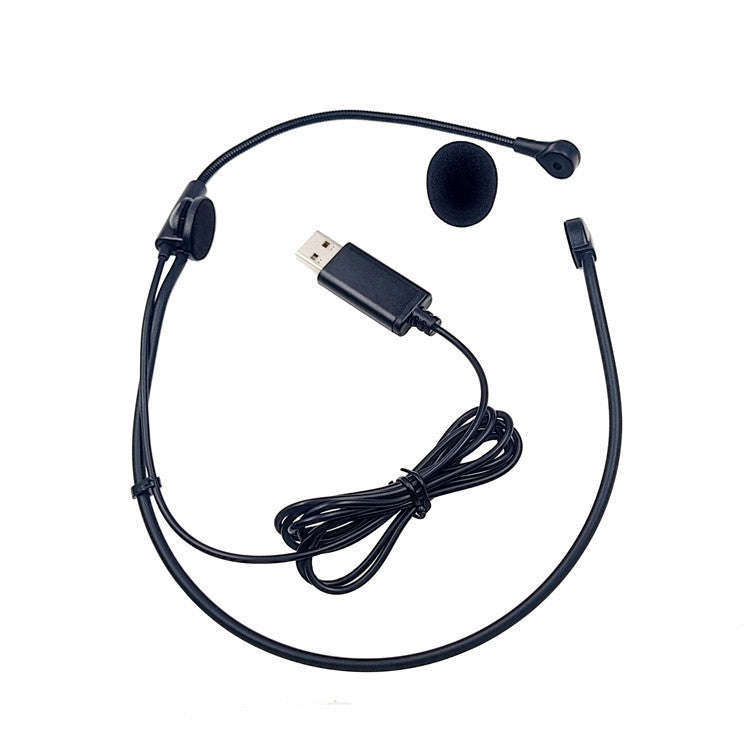 Online  Class Talk Game Voice USB Headset Microphone(1m)