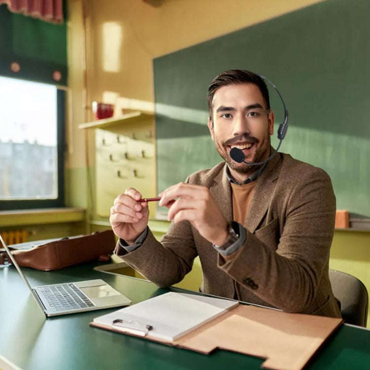 Online  Class Talk Game Voice USB Headset Microphone(1m)