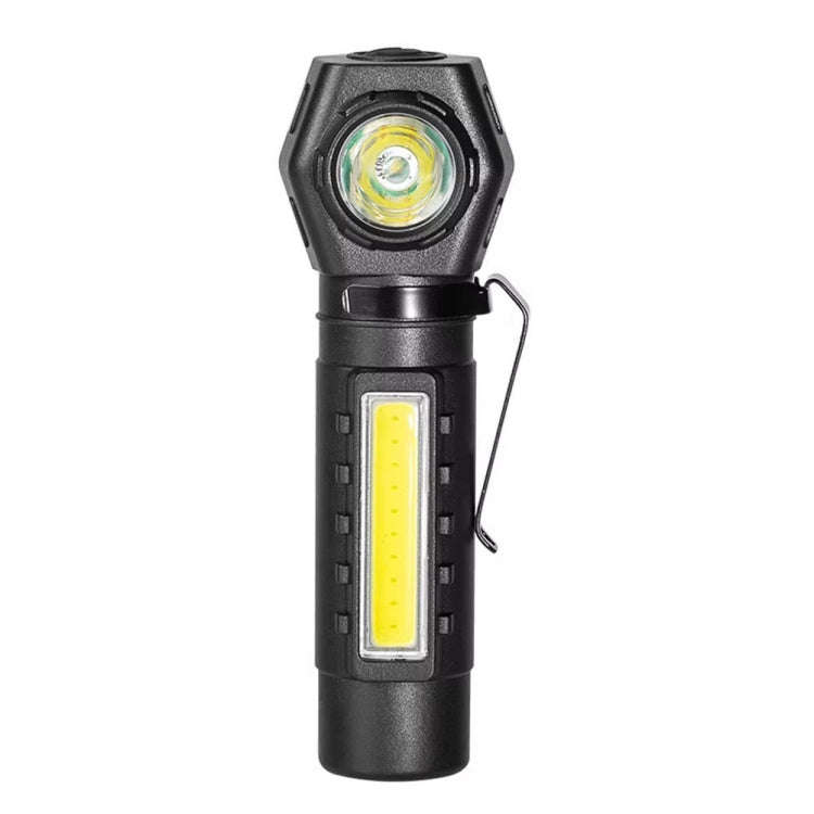 E-SMARTER KX212 Aluminium Alloy USB Rechargeable COB Flashlight Strong Light Long Shot Headlamp L...