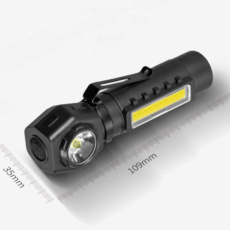 E-SMARTER KX212 Aluminium Alloy USB Rechargeable COB Flashlight Strong Light Long Shot Headlamp L...