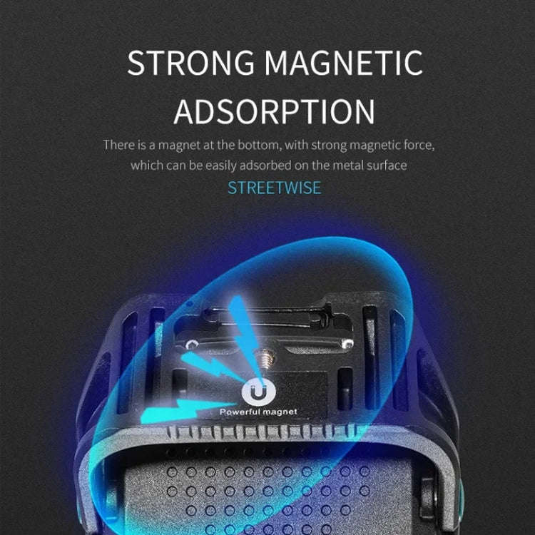 E-SMARTER W894-1 COB Magnetic Projector Work Light Emergency Portable Bright Flashlight(Yellow)