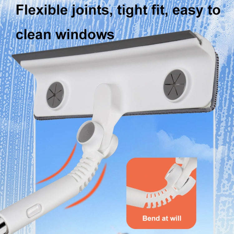 43cm Handle Model Cleaning and Scraping 2-in-1 Household Glass Cleaning Tool