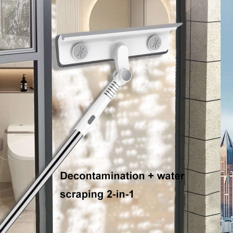 43cm Handle Model Cleaning and Scraping 2-in-1 Household Glass Cleaning Tool