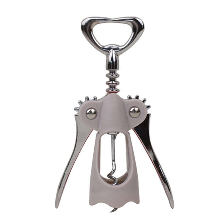 Wine Corkscrew Beer Opener Multifunctional Wine Opening Tool, Style: 249-Love Gray