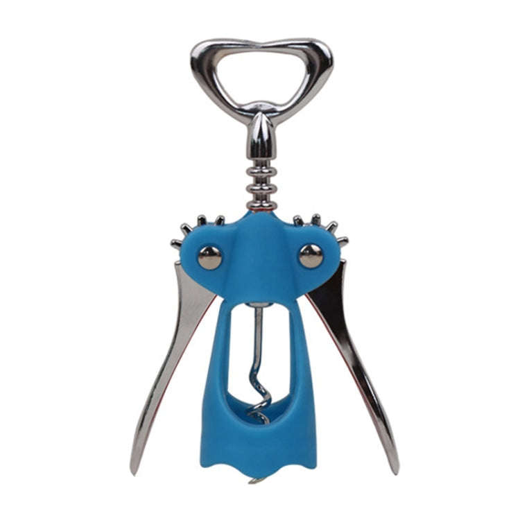 Wine Corkscrew Beer Opener Multifunctional Wine Opening Tool, Style: 249-Love Blue