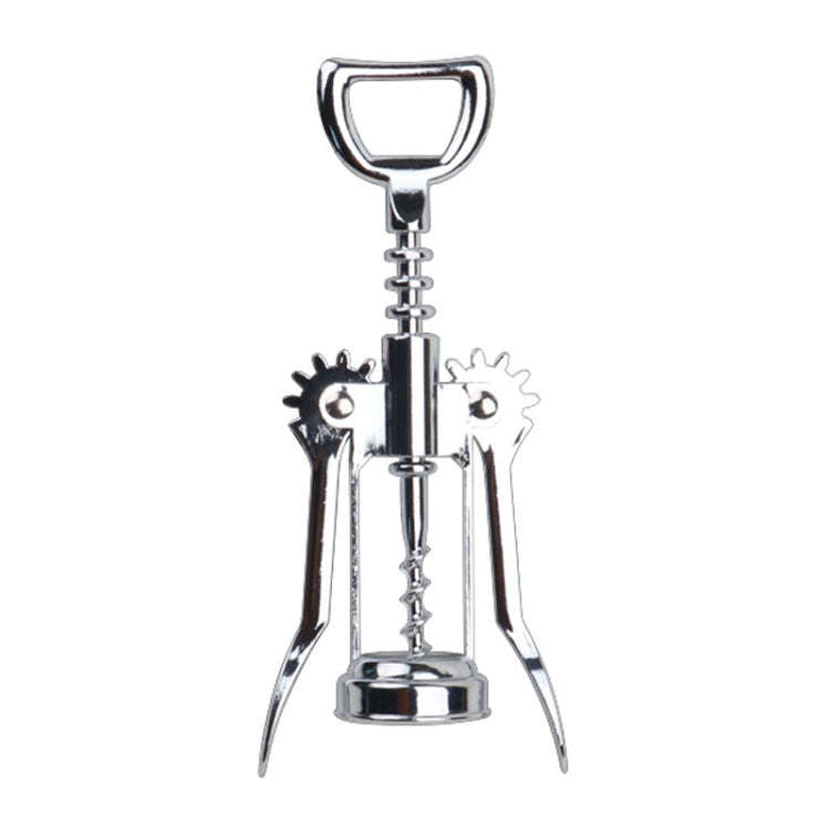 Wine Corkscrew Beer Opener Multifunctional Wine Opening Tool, Style: 447-Silver