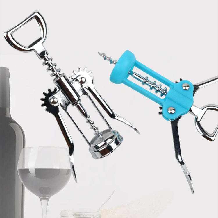 Wine Corkscrew Beer Opener Multifunctional Wine Opening Tool, Style: 249-Love Blue