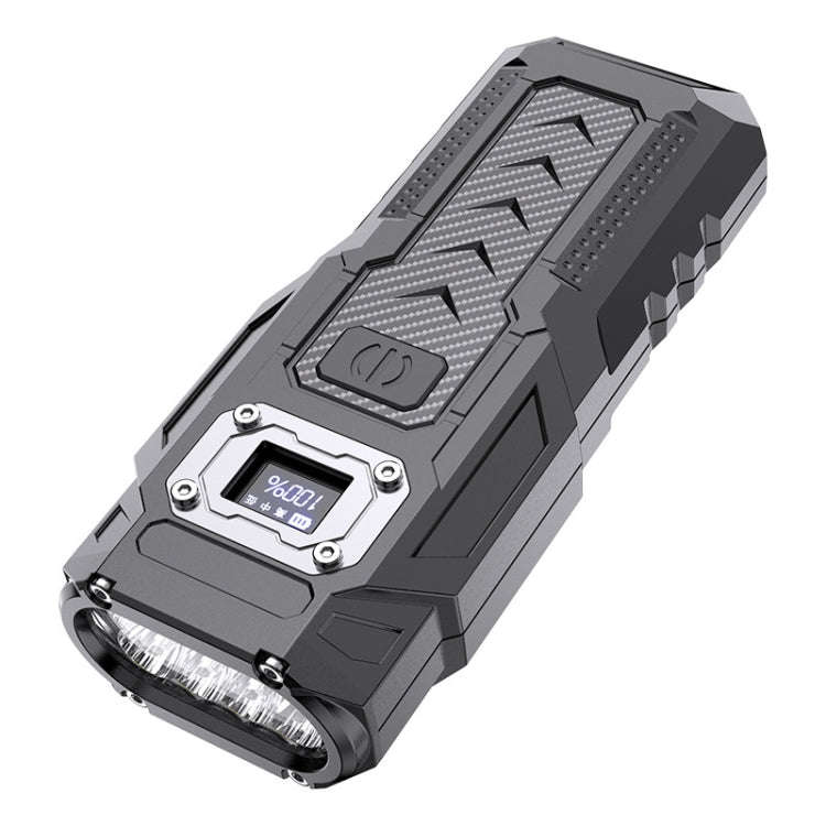 E-SMARTER BK08 Strong Mini Key Light Magnetic LCD Electric Display Dual Light Tool Lamp