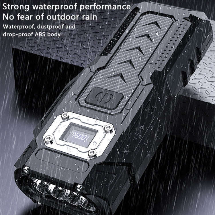 E-SMARTER BK08 Strong Mini Key Light Magnetic LCD Electric Display Dual Light Tool Lamp