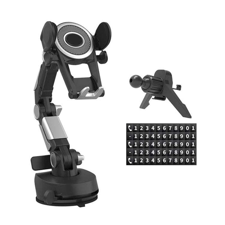 Car Suction Cup Multi-function Cell Phone Navigation Mount, Style: With Triangle Air Vent