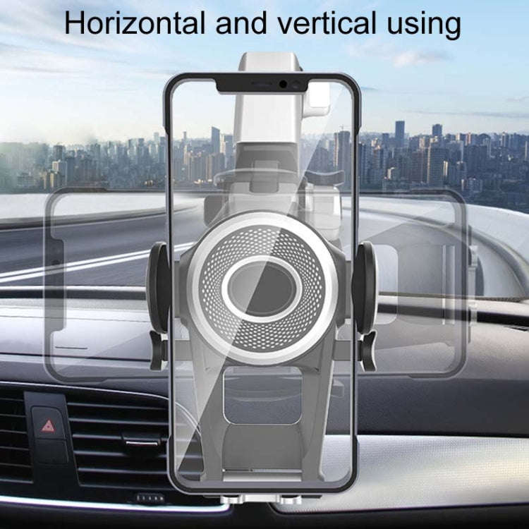 Car Suction Cup Multi-function Cell Phone Navigation Mount, Style: With Hose