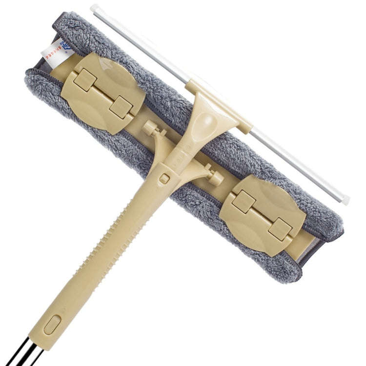 Multifunctional Household Telescopic Rod Double-sided Window Cleaner, Size: Three-section Rod(Cof...