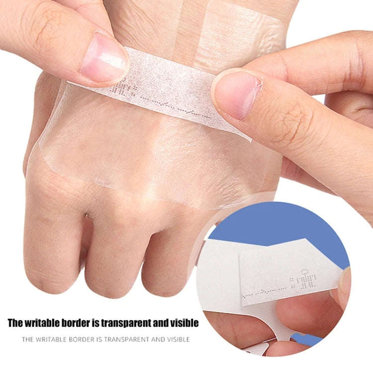 10pcs /Pack Transparent Dressing Waterproof Adhesive Clear Bandages 6x7cm