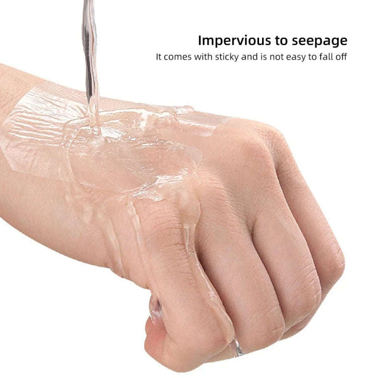 10pcs /Pack Transparent Dressing Waterproof Adhesive Clear Bandages 6x7cm