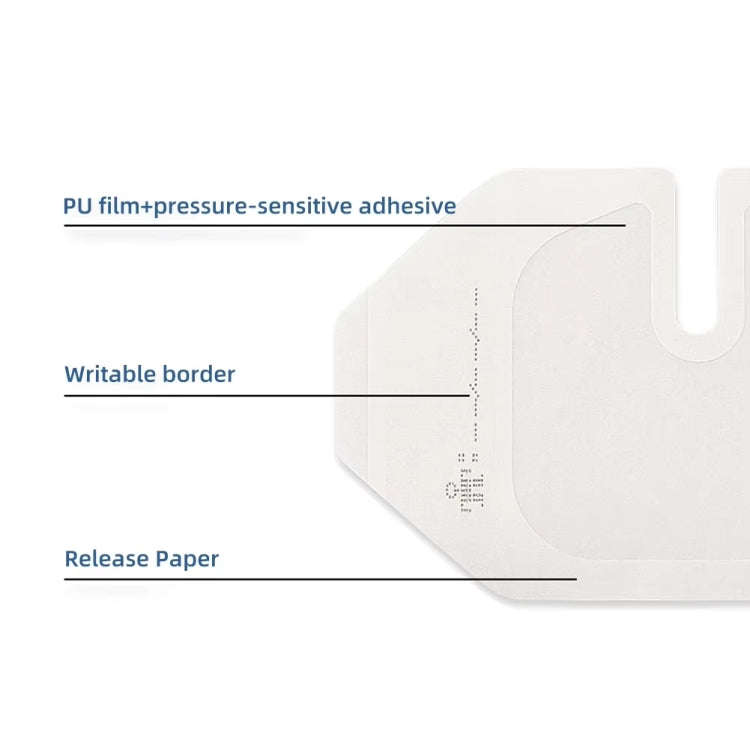 10pcs /Pack Transparent Dressing Waterproof Adhesive Clear Bandages 6x7cm