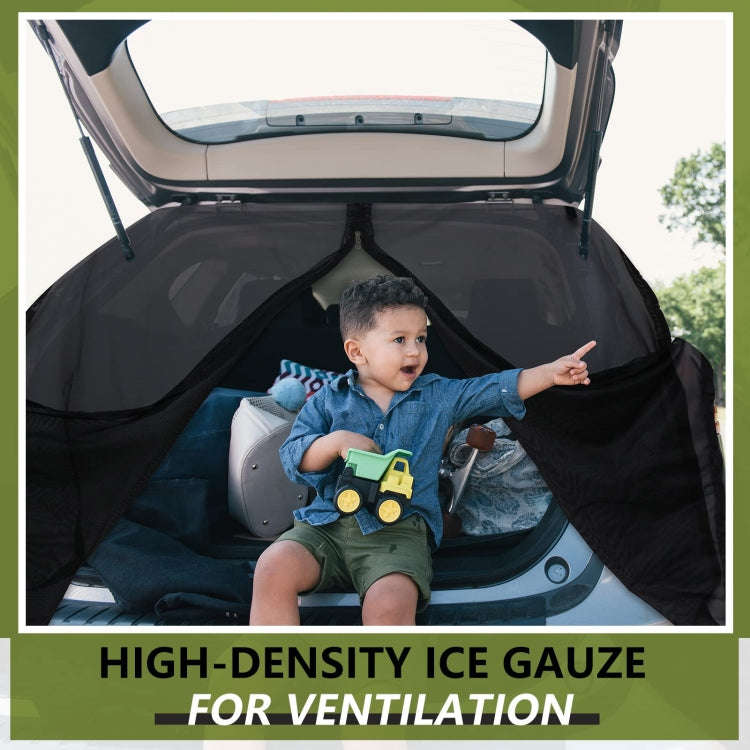 Car Rear Trunk Ventilation Shade Anti-mosquito Screen Cover, Size: XL(Set)