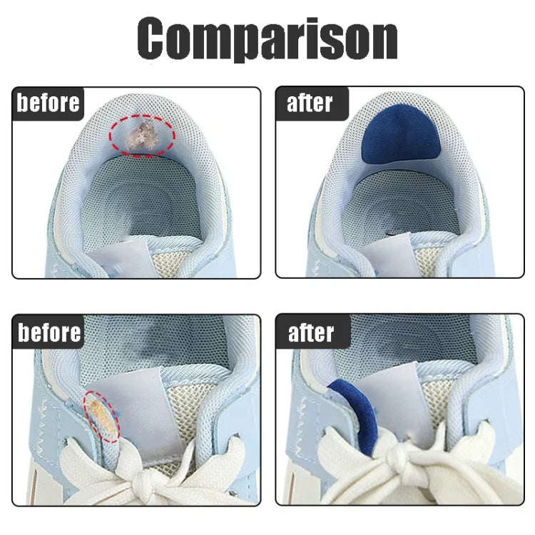 6pcs /Pack Shoe Repair Patches Self Adhesive Sneakers Repair Kit(White)