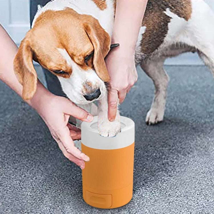 Pets Outdoor Portable Foot Wash Cup Dog Foot Cleaning And Grooming Tool(Gray)