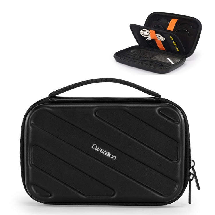 Cwatcun D163 Photography Accessories Organiser EVA Hard Shell Drop-proof Clutch Portable Digital ...