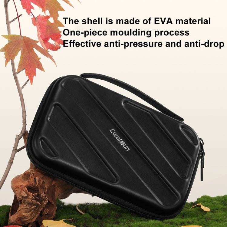 Cwatcun D163 Photography Accessories Organiser EVA Hard Shell Drop-proof Clutch Portable Digital ...