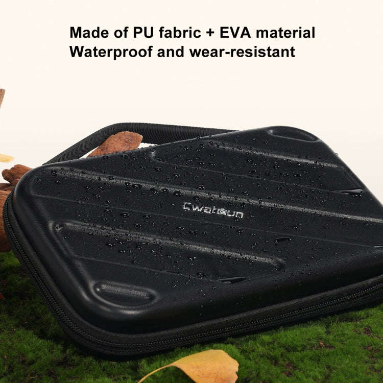 Cwatcun D163 Photography Accessories Organiser EVA Hard Shell Drop-proof Clutch Portable Digital ...
