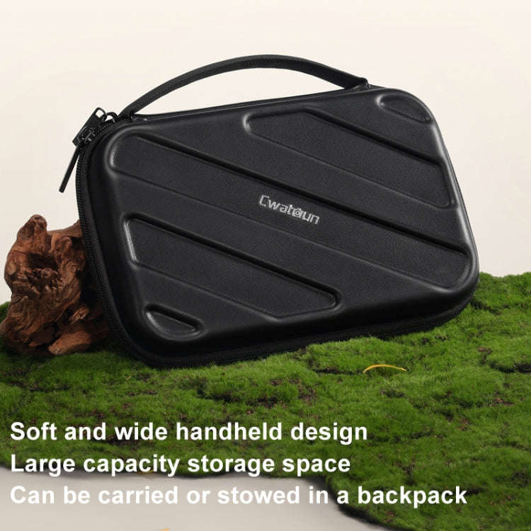 Cwatcun D163 Photography Accessories Organiser EVA Hard Shell Drop-proof Clutch Portable Digital ...