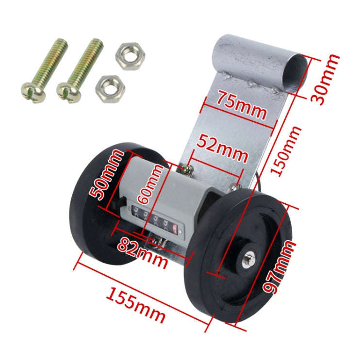 High-precision Mechanical Meter/Yard Counter For Roller-type Textile Machines, Specification: Z96...