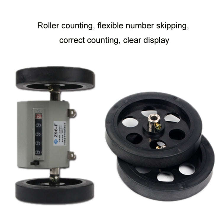 High-precision Mechanical Meter/Yard Counter For Roller-type Textile Machines, Specification: Z96...