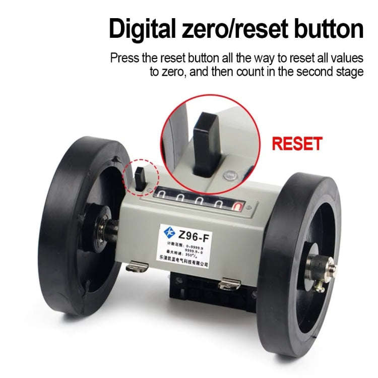 High-precision Mechanical Meter/Yard Counter For Roller-type Textile Machines, Specification: Z96...