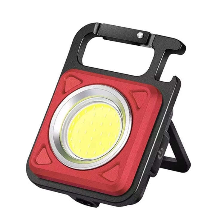 E-SMARTER W5134 Mini LED Glow Torch Strong Light Portable Keychain Light(Red)