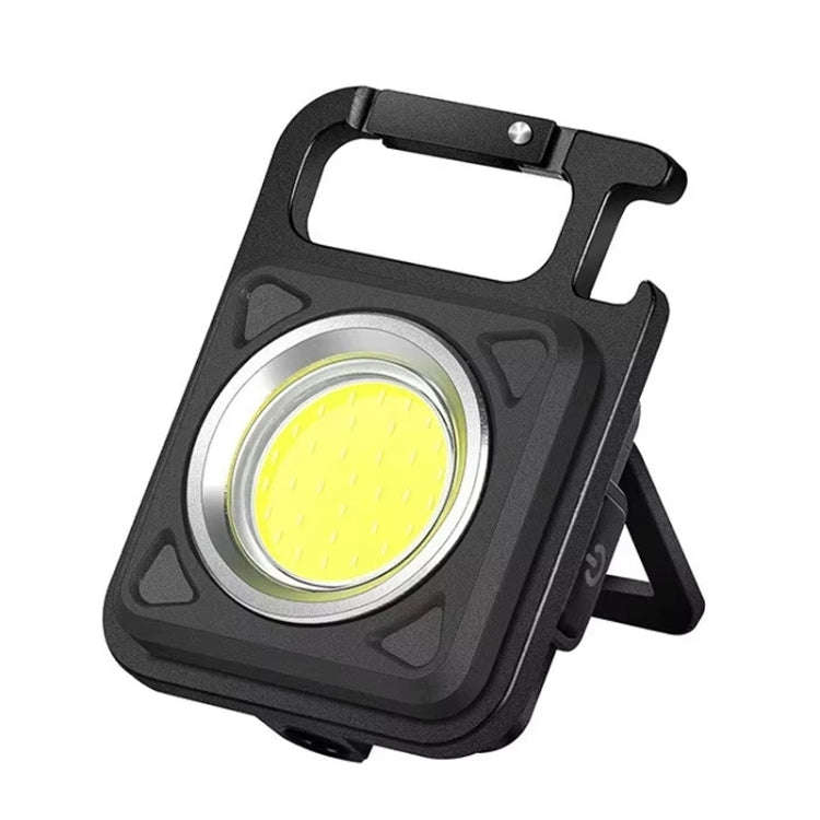 E-SMARTER W5134 Mini LED Glow Torch Strong Light Portable Keychain Light(Black)