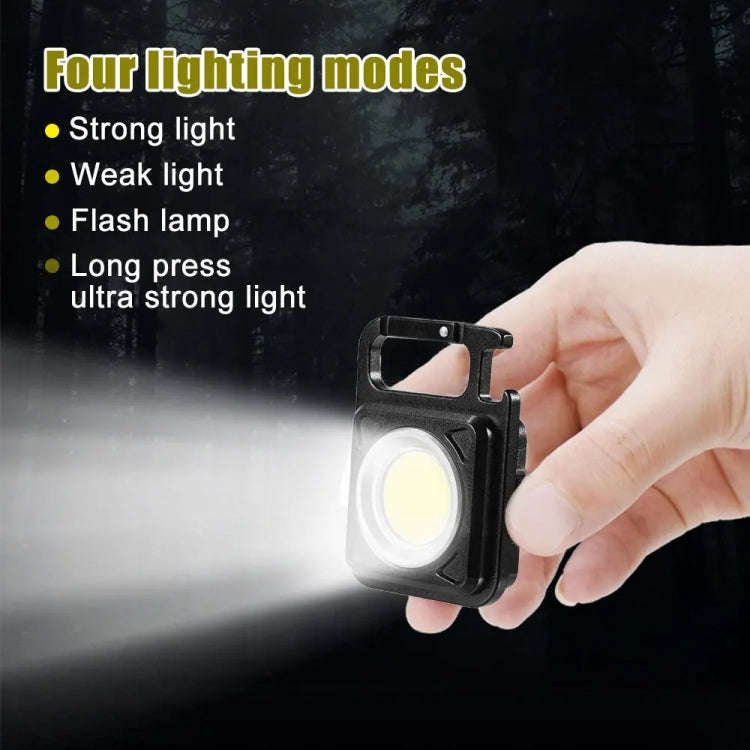 E-SMARTER W5134 Mini LED Glow Torch Strong Light Portable Keychain Light(Green)