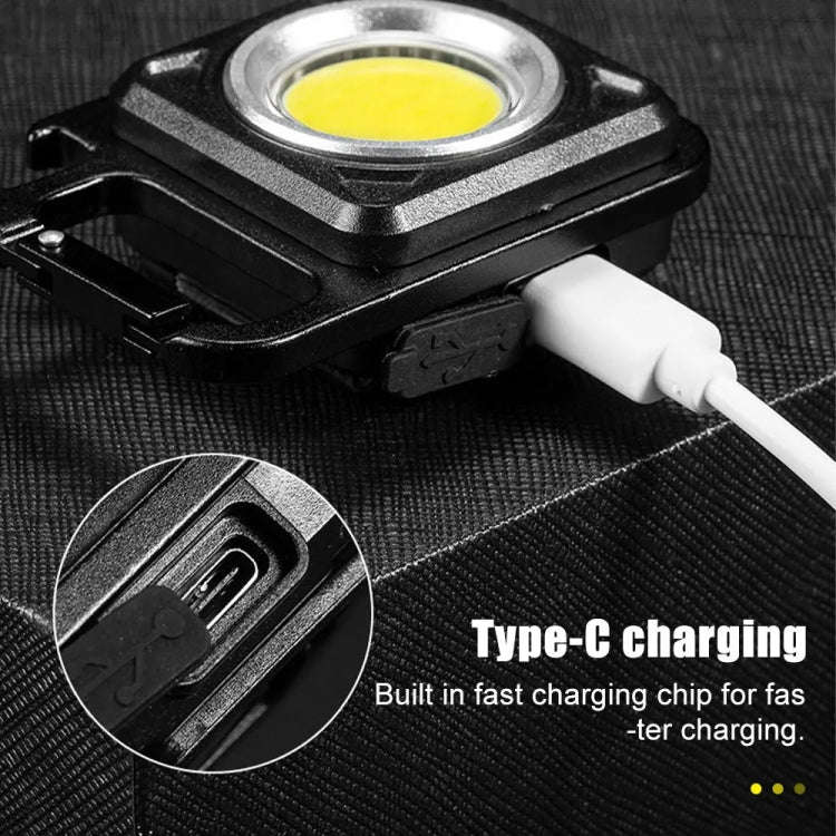 E-SMARTER W5134 Mini LED Glow Torch Strong Light Portable Keychain Light(Green)