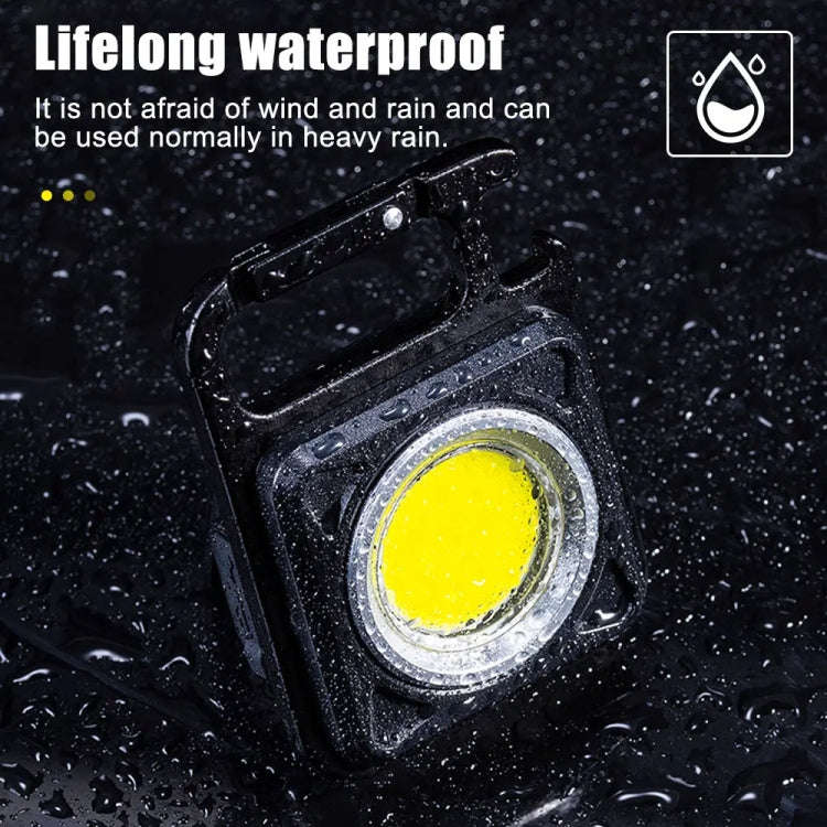 E-SMARTER W5134 Mini LED Glow Torch Strong Light Portable Keychain Light(Green)
