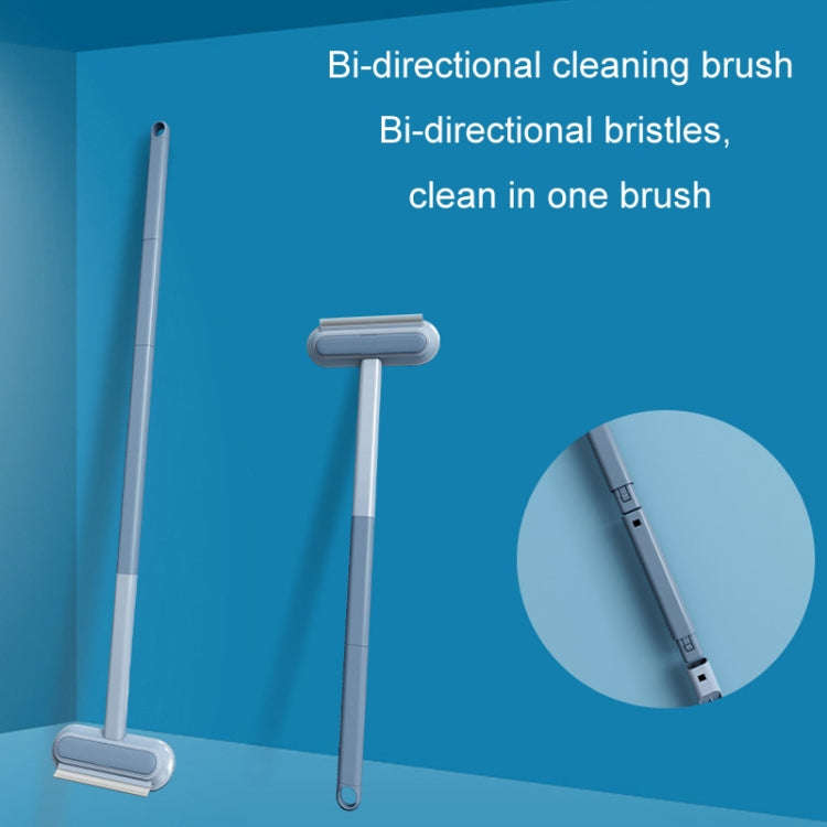 Multi-function Hair Brush Pet Cats Sticky Hair Remover Carpet Bed Hair Gauze Window Cleaner(Blue)