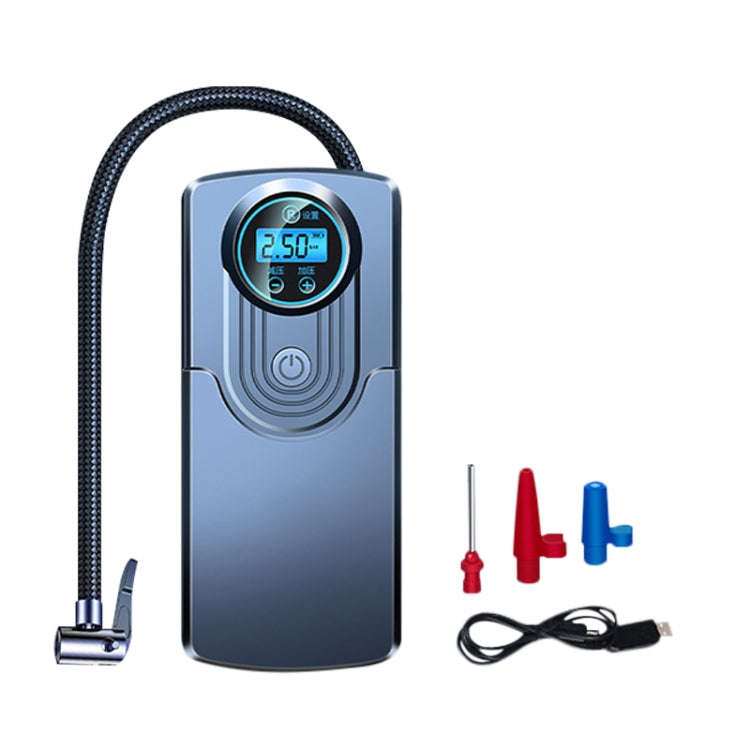 Car Portable Mini Digital Display High Power Multifunctional Inflatable Pump, Model: Wireless