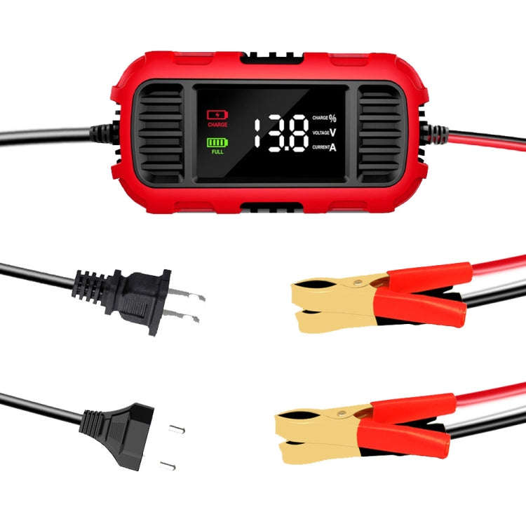 FOXSUR 2A 12V Motorcycle ATV Fully Automatic Trickle Battery Charger(US Plug)