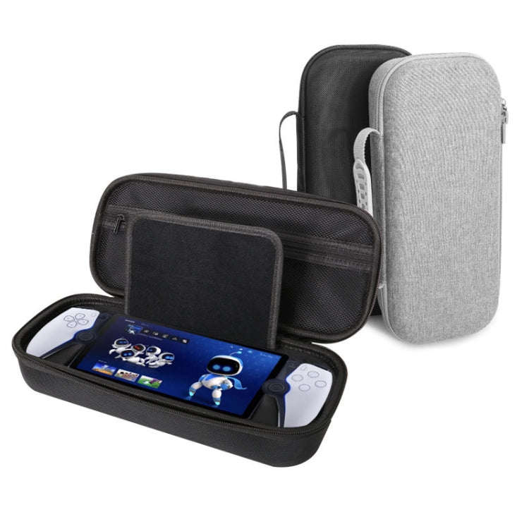 For PS Portal Game Consoles EVA Shockproof Waterproof Storage Bag(Black)